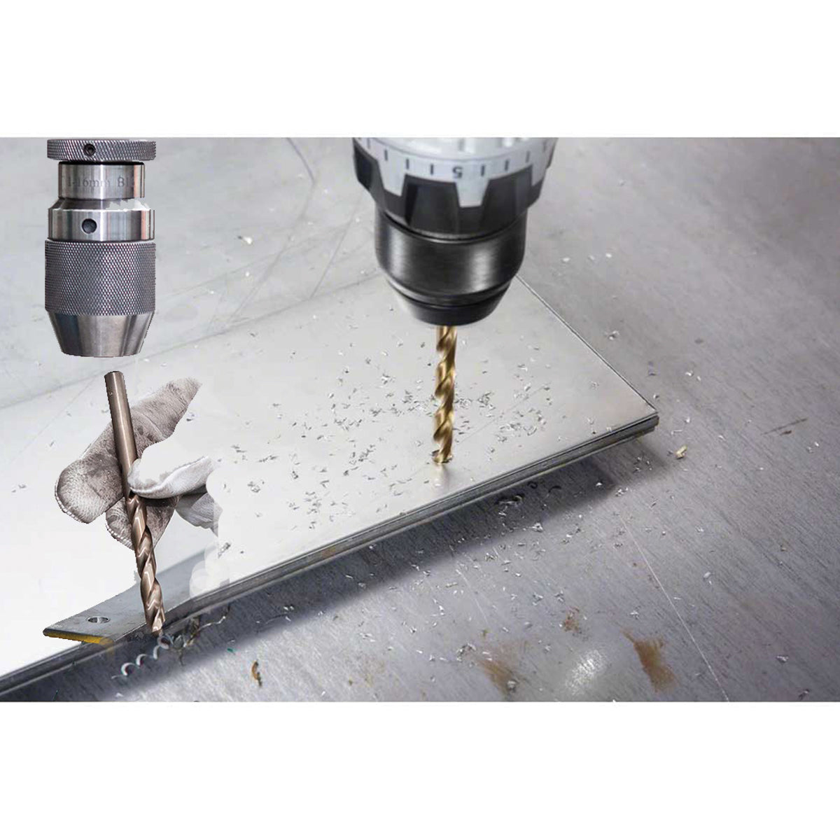 TCT metal drill bits ideal for MECHANICS - IRWIN TCT metal drill bits ideal for MECHANICS - IRWIN